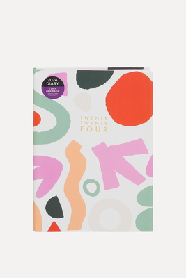 A5 Day To Page Abstract Design Diary  from WHSmith