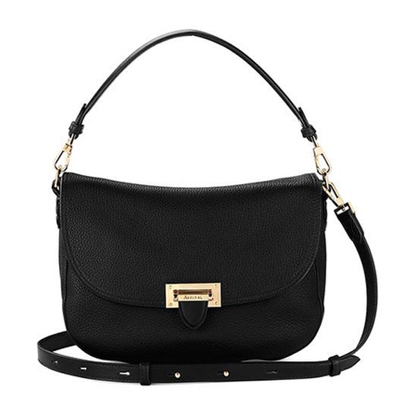 Slouchy Saddle Bag Black