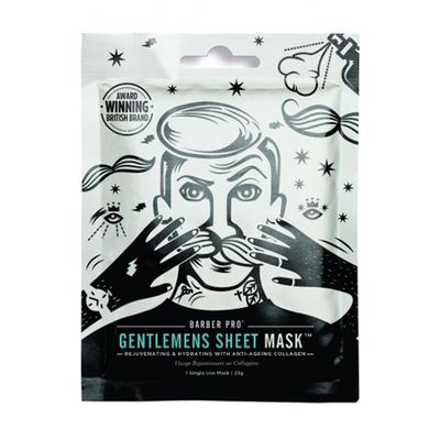 Gentlemen's Sheet Mask from Barber Pro