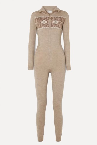 Signature Fair Isle Merino Wool Jumpsuit from We Norwegians