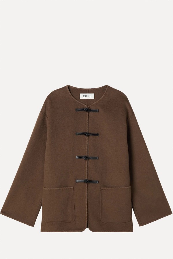 Mandarin Wool Jacket from Róhe