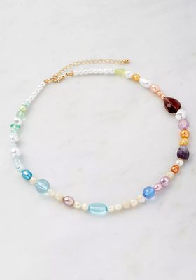 Mixed Bead Pearl Choker from Urban Outfitters