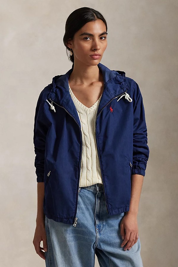 Twill Hooded Jacket