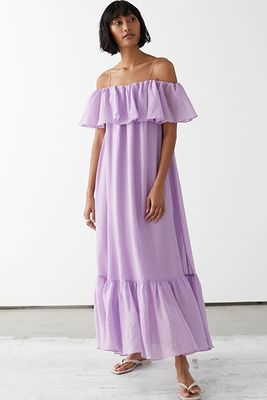 Frill Maxi Dress from & Other Stories