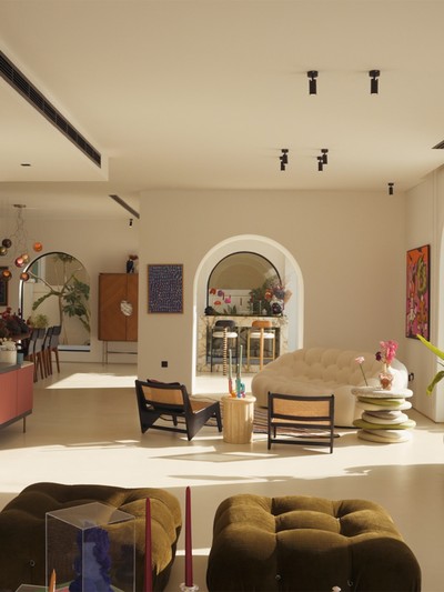  Inside A Stylish Dubai Villa: Art Collecting, Custom Pieces & Sunset Views 