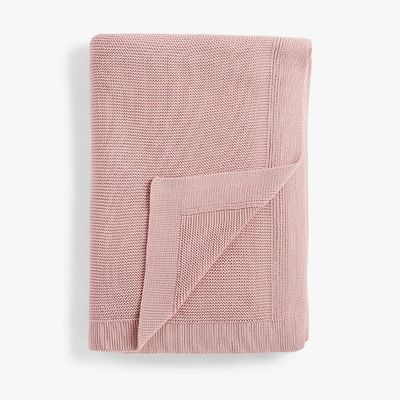 Rye Plain Knit Throw from John Lewis & Partners