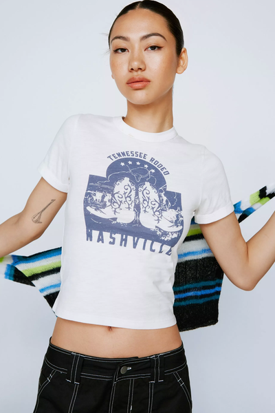Nashville Graphic Fitted T-Shirt