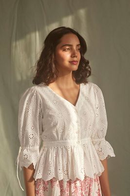 Priyanka Top In Broderie Anglaise from Day Dress