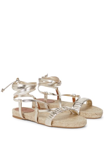 Pilar Leather Espadrille Sandals from Castañer