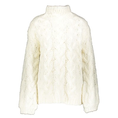 Cream Chunky Cable Knit Jumper