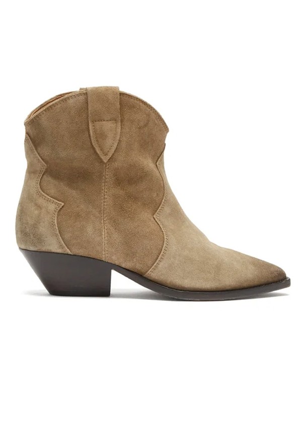 Dewina Suede Western Ankle Boots from Isabel Marant