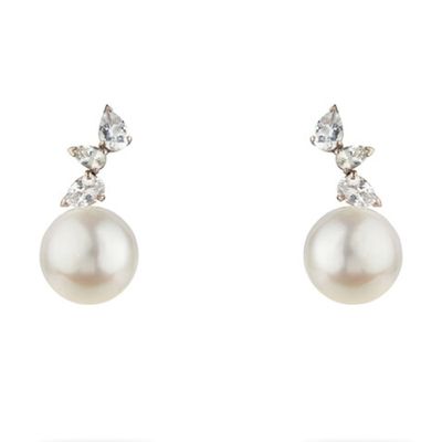 White Sapphire Pears And South Sea Pearl from Jessie Thomas Fine Jewellery