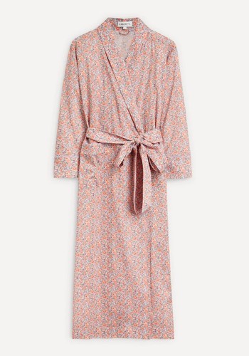 Betsy Tana Lawn Cotton Long Robe from Liberty