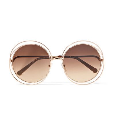 Carlina Round Frame Sunglasses from Chloé