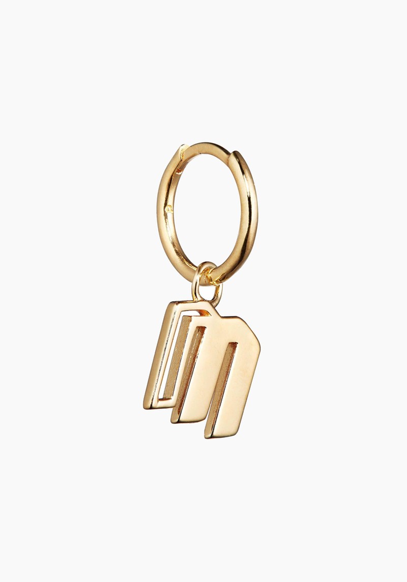 Cut Alphabet Charm