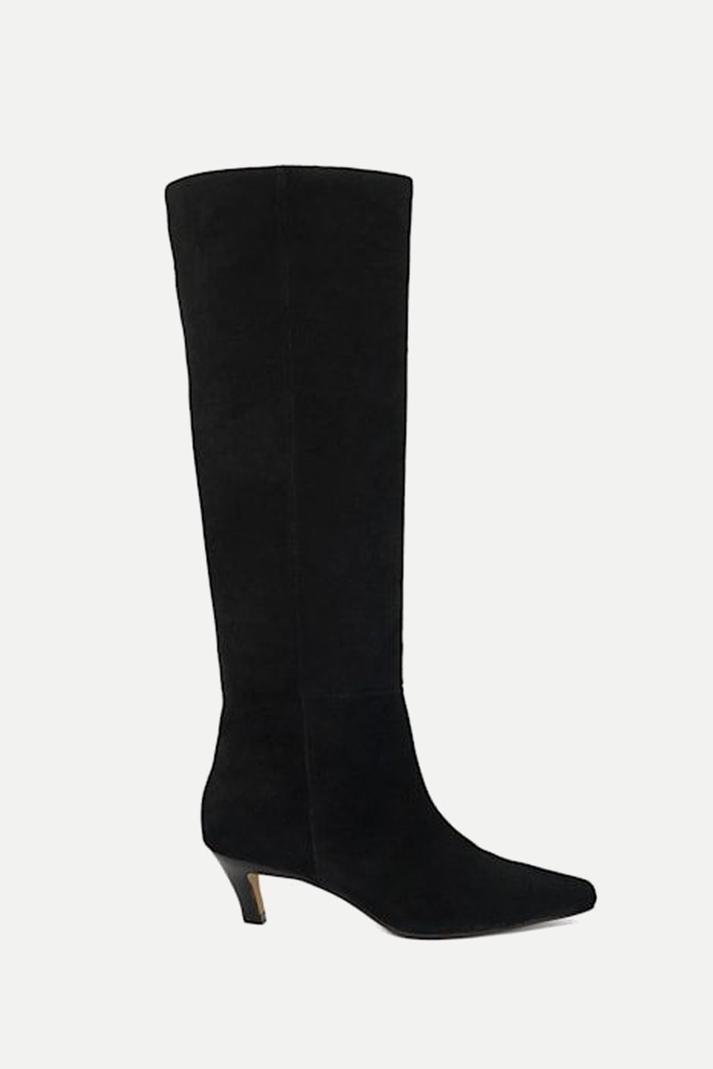 Slink Knee High Low Heel Boots