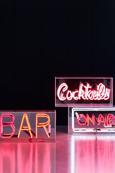 Cocktails Neon Sign from Oliver Bonas