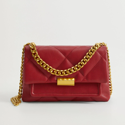 Quilted Chain Bag from Mango