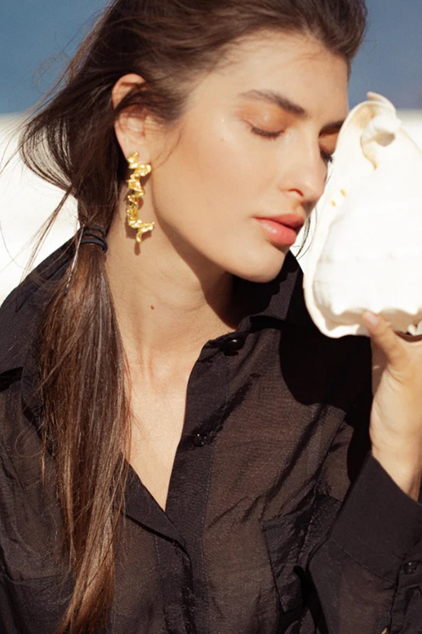 The Coral Earrings