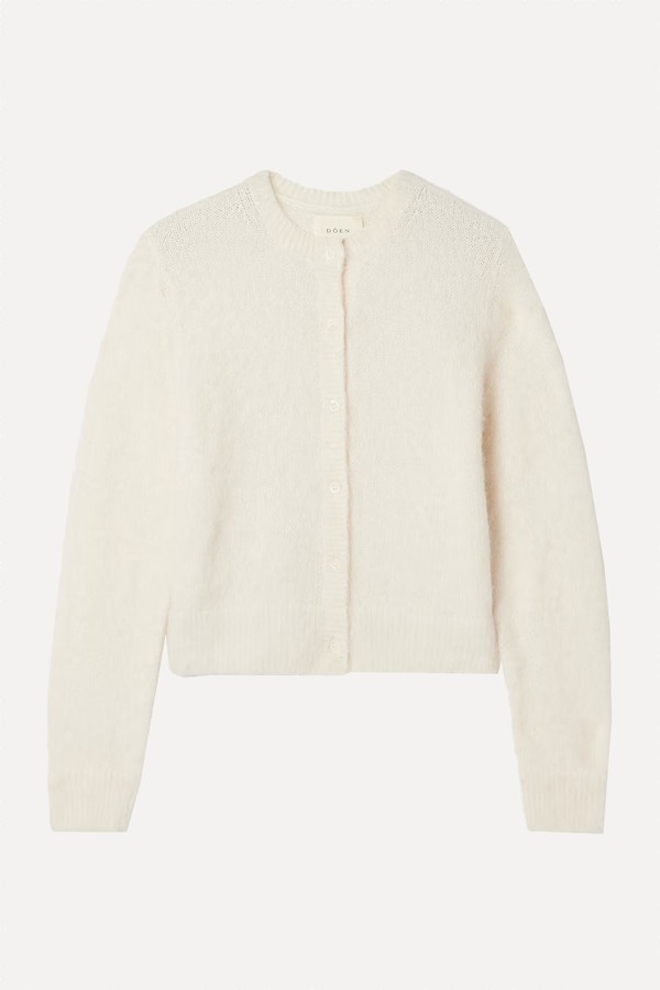 Lilette Alpaca-Blend Cardigan from DÔEN