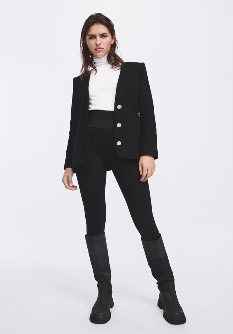Wide Waistband Leggins from Zara