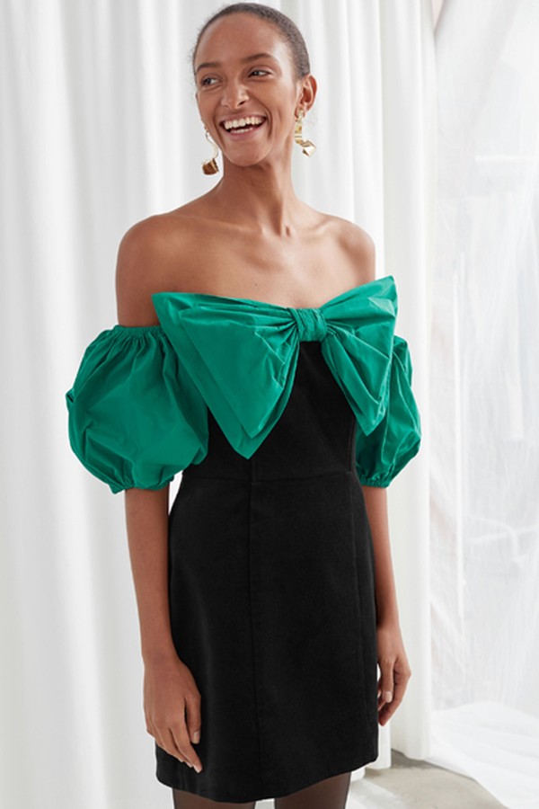 Gathered Puff Bow Mini
