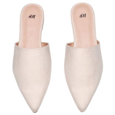Light Beige Mules from H&M