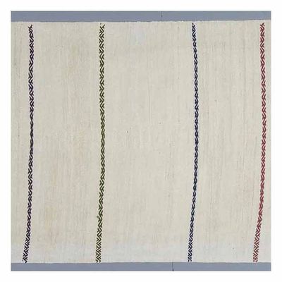 Hand Woven Natural Wool Rug from Susan Deliss