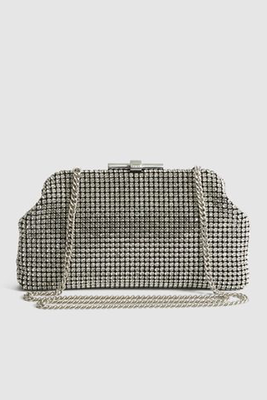 Embellished Clutch Bag from Reiss