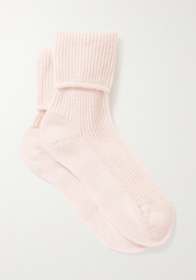 Pure Cashmere Bed Socks from Johnstons Of Elgin