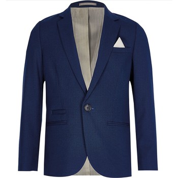 Navy Pin Dot Suit Blazer