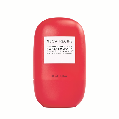 Strawberry Bha Pore-Smooth Blur Drops from Glow Recipe