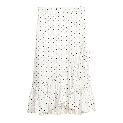 Calf Length Flounced Skirt from H&M