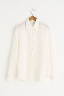 Jay Simple Linen Shirt from Olive