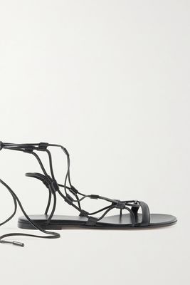 Giza Lace-Up Sandals from Gianvito Rossi