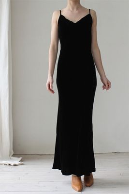 Velvet Silk Dress