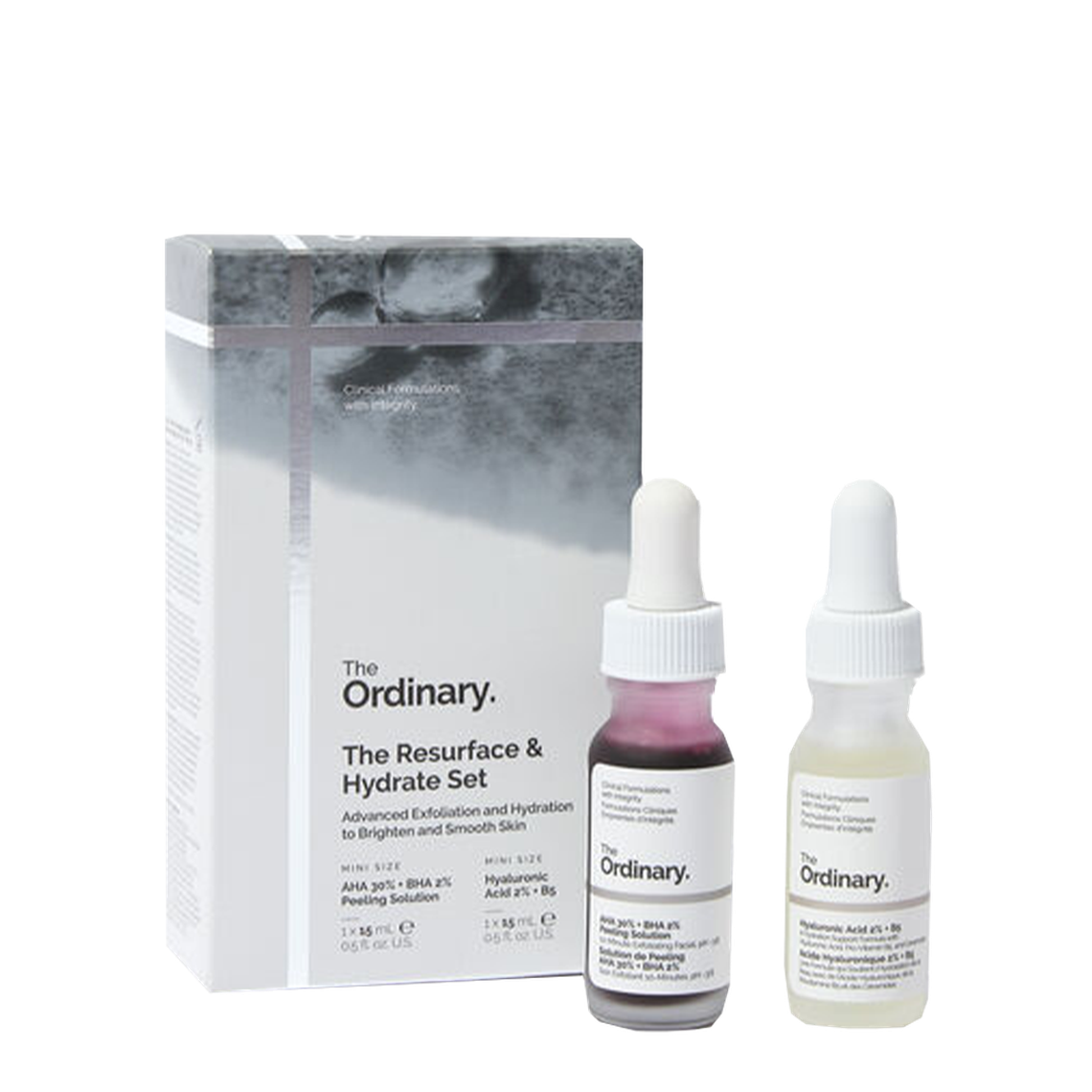 The Resurface & Hydrate Set from The Ordinary