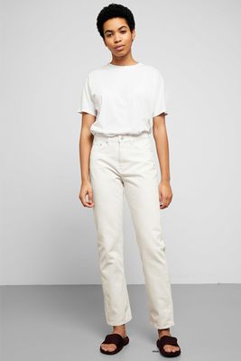 Voyage Loved White Jeans from Weekday