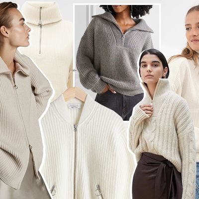 Zip-Up Knits To Buy Now