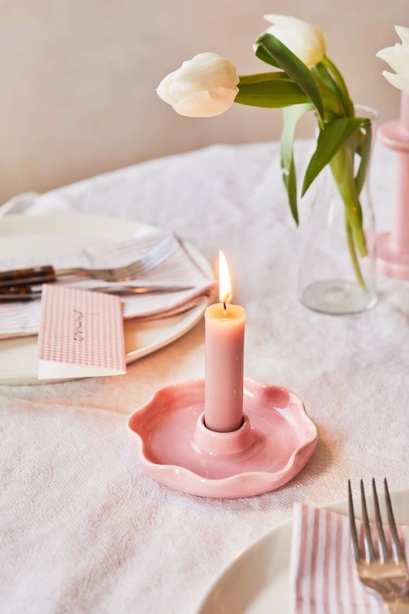 Scallop Candle Holder from Heather Evelyn