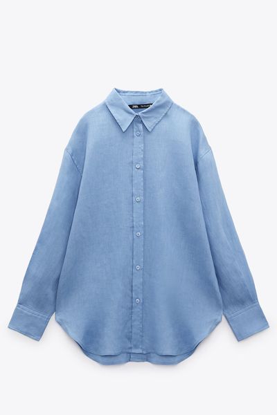 Button Up Linen Shirt