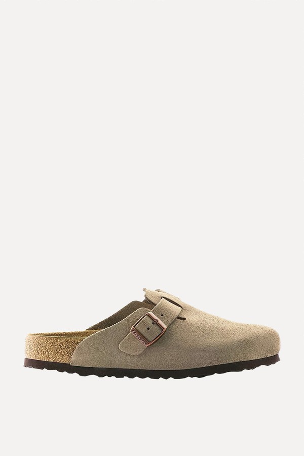 Boston Suede Flat Sandals from Birkenstock