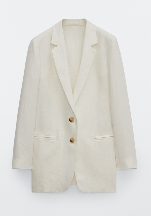 100% Linen Blazer from Massimo Dutti