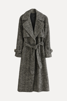 Belted Quilt Lined Trench Style Coat from Next