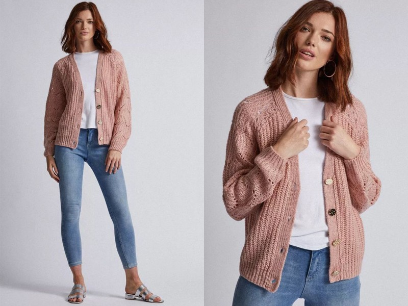 Blush Stitch Lofty Cardigan
