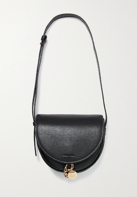 Mara Small Chain-Embellished Leather Shoulder Bag from See By Chloe