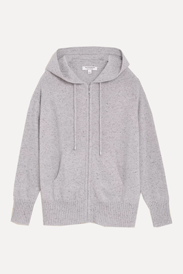 Pure Cashmere Textured Relaxed Hoodie from Autograph