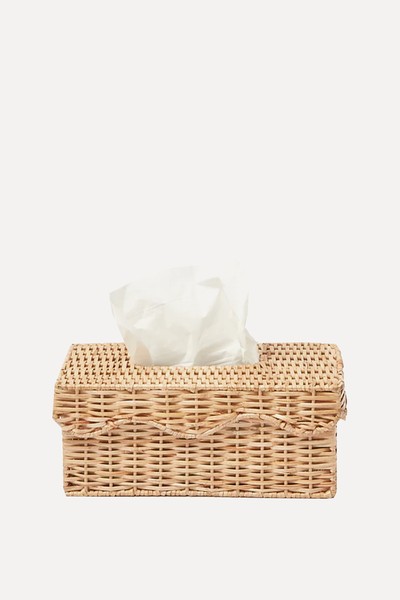 Rattan Tissue Box Holder from Mrs. Alice