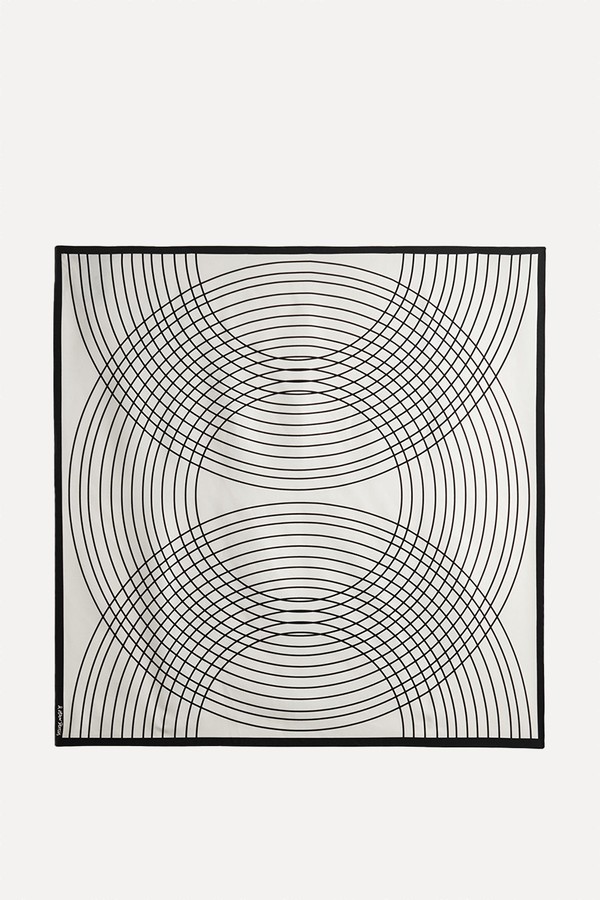 Graphic Print Square Scarf from & Other Stories