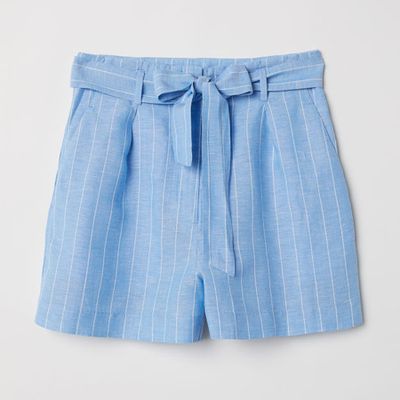 Linen Blend Shorts from H&M